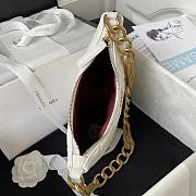 Chanel Should Bag White AS4220 Size 24x17x6cm - 5