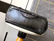 Chanel Tote Bag Black Leather Size 40CM - 5