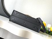 LV Giant Monogram Black LVB0049 Size 25x13x10cm - 4