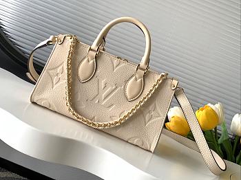 LV Giant Monogram Beige LVB0049 Size 25x13x10cm