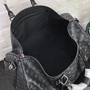 LV  Keepall Bandoulière 50 Black 41414 Size 50x23x29cm - 5