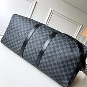 LV Keepall Bandoulière 50 Black LV 41428 Size 50x23x29cm - 3