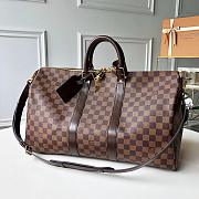 LV Keepall Bandoulière 50 Brown LV 41428 Size 50x23x29cm - 6
