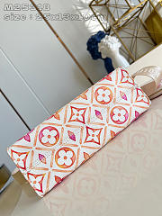 LV OnTheGo East West Pink Size 25x13x10cm - 6