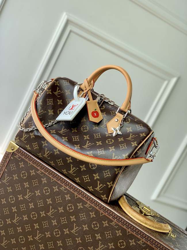 LV Speedy Soft 30 Crafty MonogramM12243 Size 30x21x7cm - 1