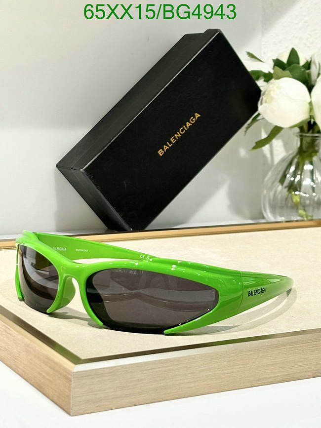 Balenciaga Fake Designer Green Glasses Code BG4943 - 1