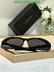Balenciaga Fake Designer Black Glasses Code BG4943 - 2