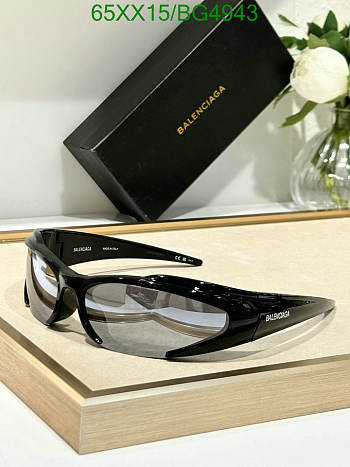 Balenciaga Fake Designer Grey Glasses Code BG4943