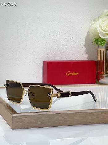 Cartier Glasses Black Gold CT0886