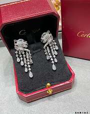 Cartier Panthère de Earrings Silver - 3