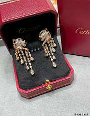 Cartier Panthère de Earrings Gold - 3