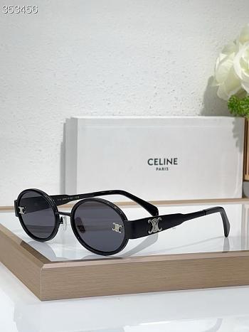 Celine Sunglasses Black Blue CL1478