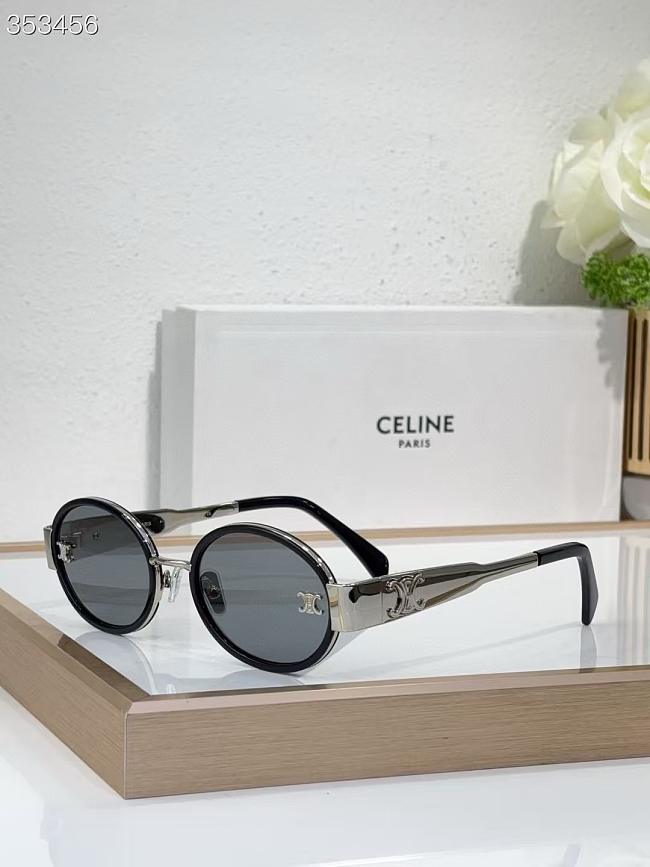 Celine Sunglasse Silver Blue CL1478 - 1