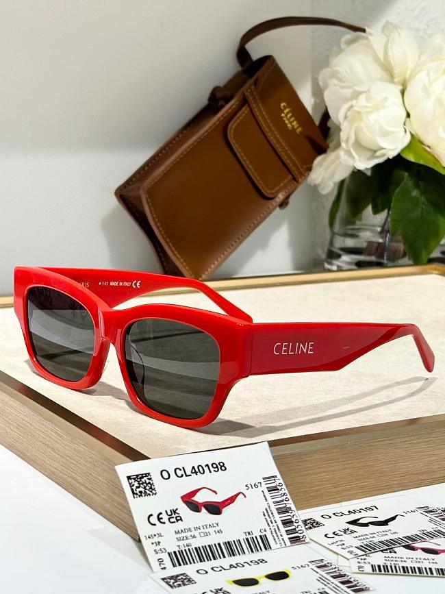 Celine Sunglasses Red CL40197 - 1
