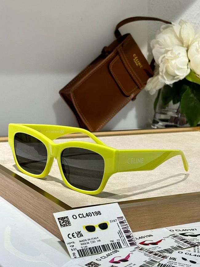 Celine Sunglasses Luminous Green CL40197 - 1