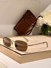 Celine Sunglasses Gold Brown CL40285 - 1