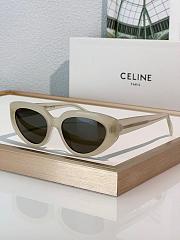 Celine Sunglasses Cream CL40286 - 3