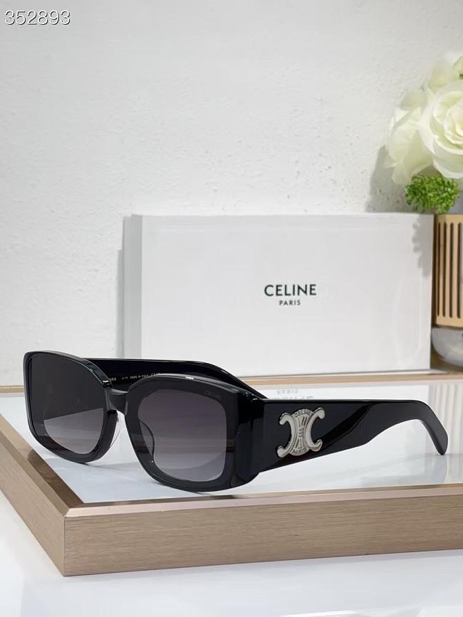Celine Sunglasses Silver Blue CL42129 - 1