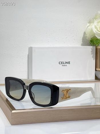 Celine Sunglasses White Blue CL42129