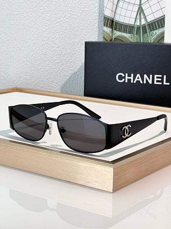Chanel Sunglasses Black 08846