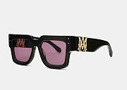 Amiri Black-01 Jumbo MA Sunglasses - 2