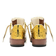 Louis Vuitton Nike Air Force 1 Low By Virgil Abloh Metallic Gold - 4