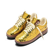 Louis Vuitton Nike Air Force 1 Low By Virgil Abloh Metallic Gold - 2