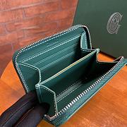 Goyard Matignon PM Wallet Green - 5