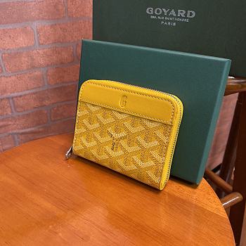 Goyard Matignon PM Wallet Yellow