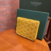 Goyard Matignon PM Wallet Yellow - 3