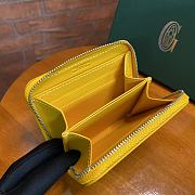Goyard Matignon PM Wallet Yellow - 4