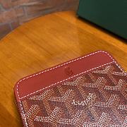 Goyard Matignon PM Wallet Red - 5