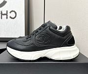 Chanel CC Logo Sneaker Black W32330 - 1