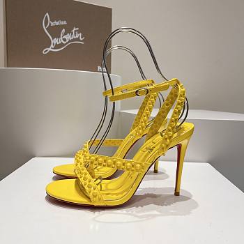 Christian Louboutin Tatooshka Spikes in Yellow