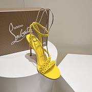 Christian Louboutin Tatooshka Spikes in Yellow - 6