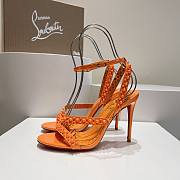Christian Louboutin Tatooshka Spikes in Orange - 5