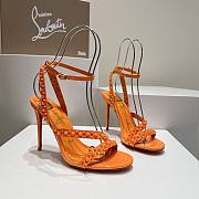 Christian Louboutin Tatooshka Spikes in Orange - 6