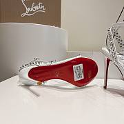 Christian Louboutin Tatooshka Spikes in White - 5