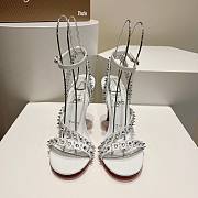 Christian Louboutin Tatooshka Spikes in White - 4