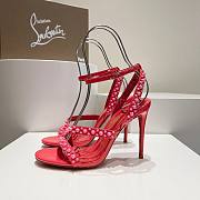 Christian Louboutin Tatooshka Spikes in Red - 3