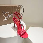 Christian Louboutin Tatooshka Spikes in Red - 4