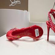 Christian Louboutin Tatooshka Spikes in Red - 5