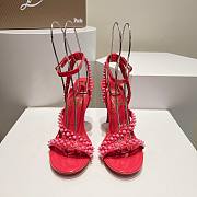 Christian Louboutin Tatooshka Spikes in Red - 6
