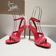 Christian Louboutin Tatooshka Spikes in Red - 2
