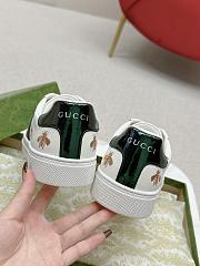 Gucci Ace Embroidered Bees And Stars White - 4