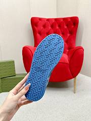 Gucci Ace GG Crystal Canvas Blue Sneakers - 6