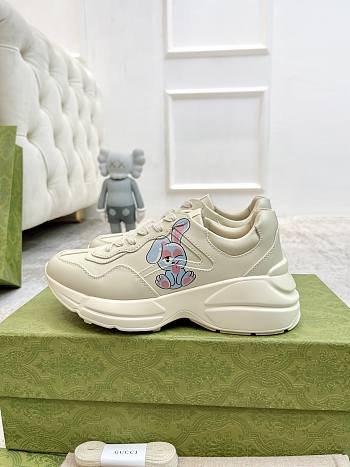 Gucci Rhyton Bunny Print Sneaker