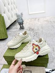 Gucci Rhyton Little Fire Print Sneaker - 5