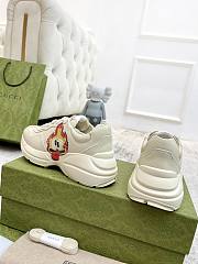 Gucci Rhyton Little Fire Print Sneaker - 3