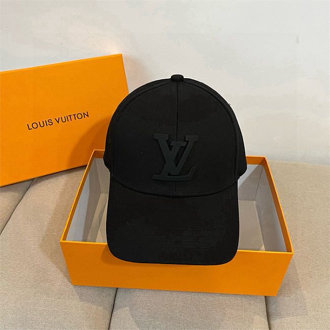 Louis Vuitton Baseball Cap Black - 1